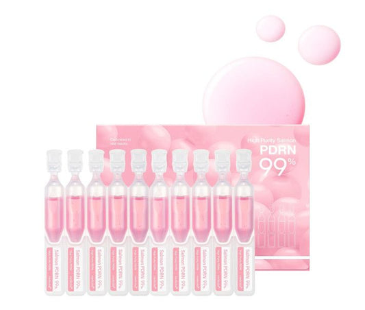 PDRN PINK ONE DAY capsules 10ea امبولات السيروم للوجه بمستخلص سمك السلمون 99%