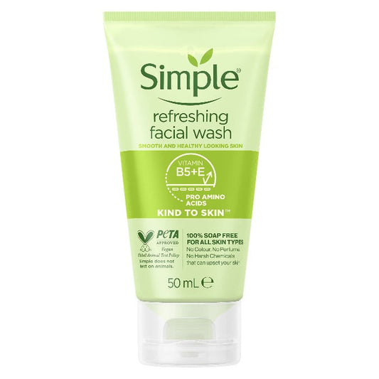 سمبل غسول جيل منعش للوجه SIMPLE KIND TO SKIN REFRESHING FACIAL WASH GEL