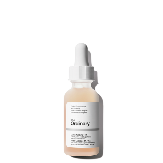 سيروم لاكتيك اسيد 5% مع هيالورونيك اسيد من اوردنري THE ORDINARY LACTIC ACID 5% + HA