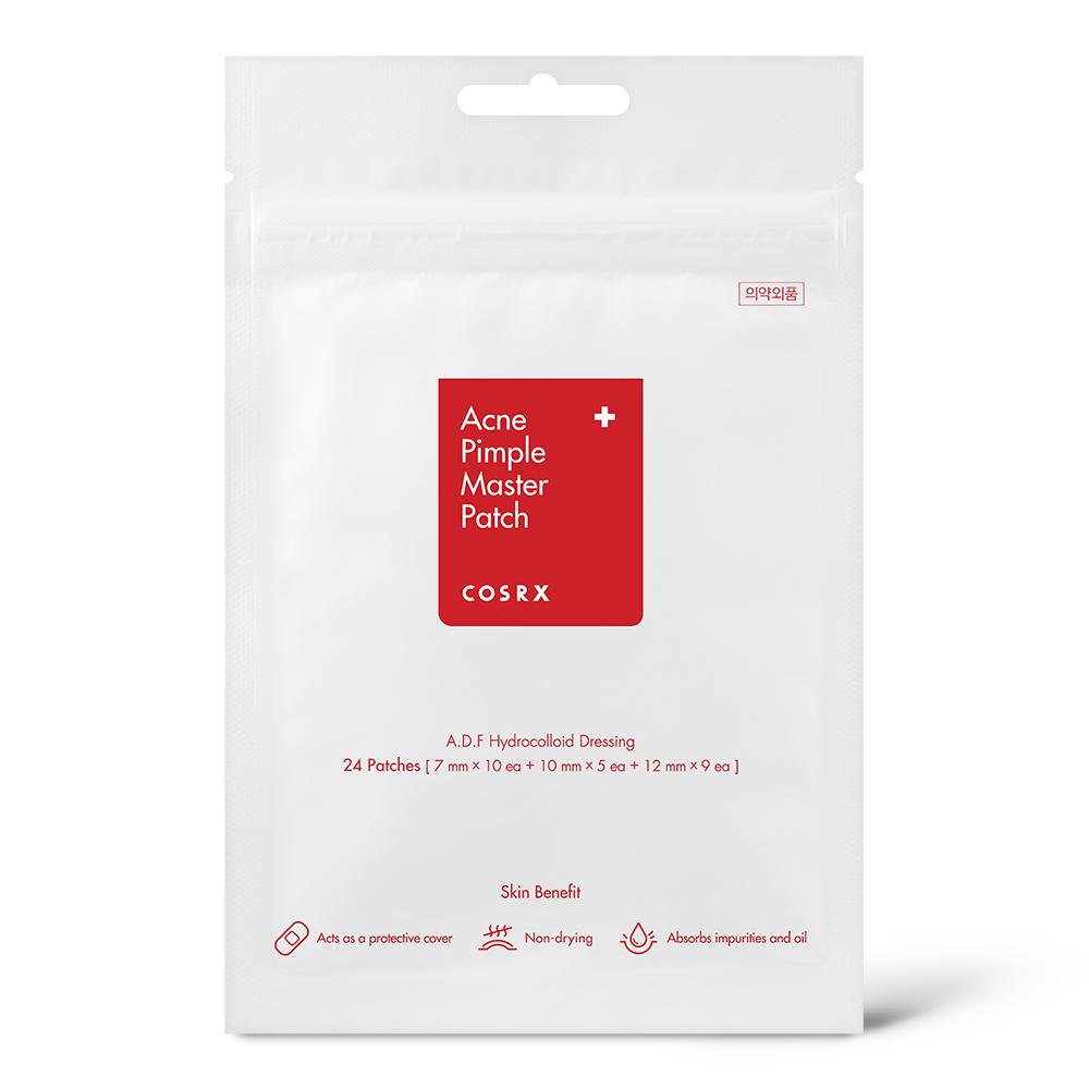 كوزركس لصقات موضعية لعلاج الحبوب - 24 قطعة COSRX ACNE PIMPLE MASTER PATCH - 24 PIMPLE TREATMENT PATCH