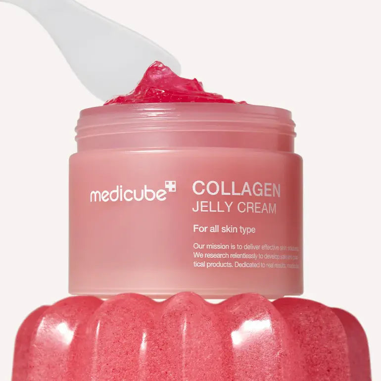 COLLAGEN JELLY CREAM 50ml medicube كريم جيلي كولاجين للترطيب العميق وتغذية البشرة