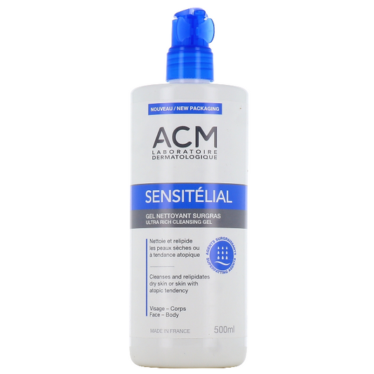 اي سي ام غسول للوجه و الجسم - 500 مل ACM SENSITELIAL SURGRAS CLEANSING GEL