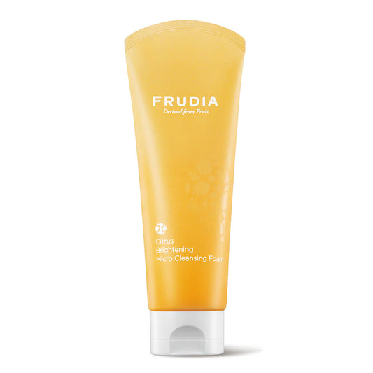 غسول رغوي مايكرو لتفتيح البشرة بخلاصة الحمضيات من فرووديا Frudia Citrus Brightening Micro Cleansing Foam