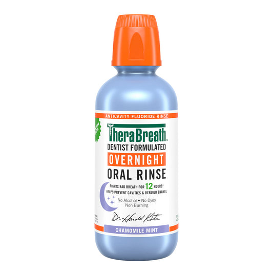 غسول الفم بالنعناع والبابونج من ثيرابريث Overnight Oral Rinse - Chamomile Mint