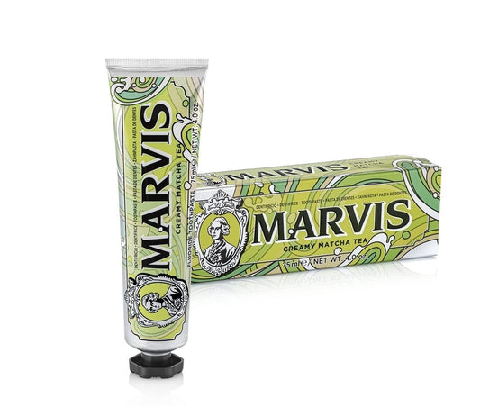 ( نكهة شاي الماتشا ) معجون اسنان من مارفيس Marvis Creamy Matcha Tea