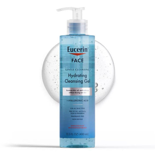 يوسيرين غسول الوجه Eucerin Hydrating Cleansing Gel + Hyaluronic Acid
