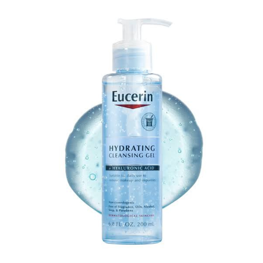 يوسيرين جل التنظيف المرطب حمض الهيالورونيك Eucerin Cleansing Gel Hyaluronic Acid