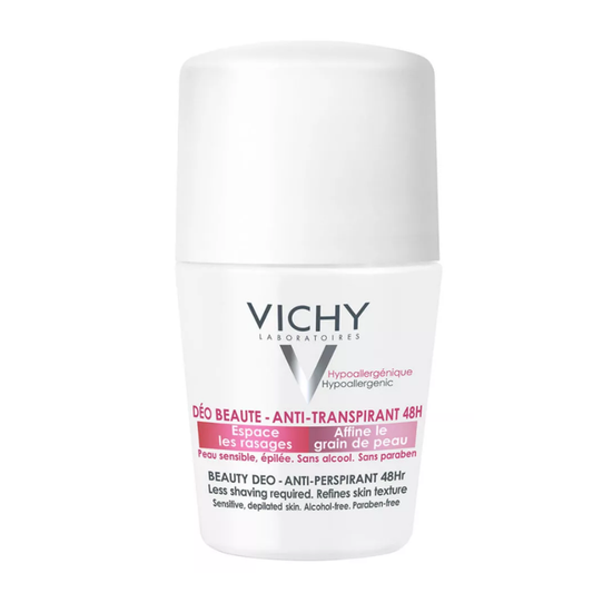 فيشي مزيل تعرق لمدة 48 ساعة VICHY SPECS VICHY DEO BEAUTY ANTIPERSPIRANT 48H
