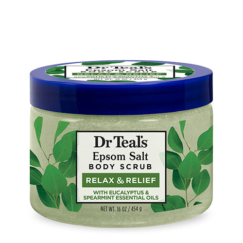 مقشر الجسم بالنعناع - Relax & Relief Epsom Salt Body Scrub with Eucalyptus & Spearmint