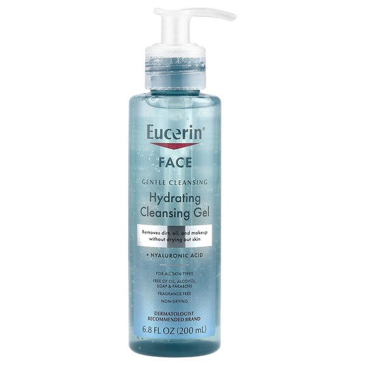 يوسيرين غسول الوجه Eucerin Hydrating Cleansing Gel + Hyaluronic Acid