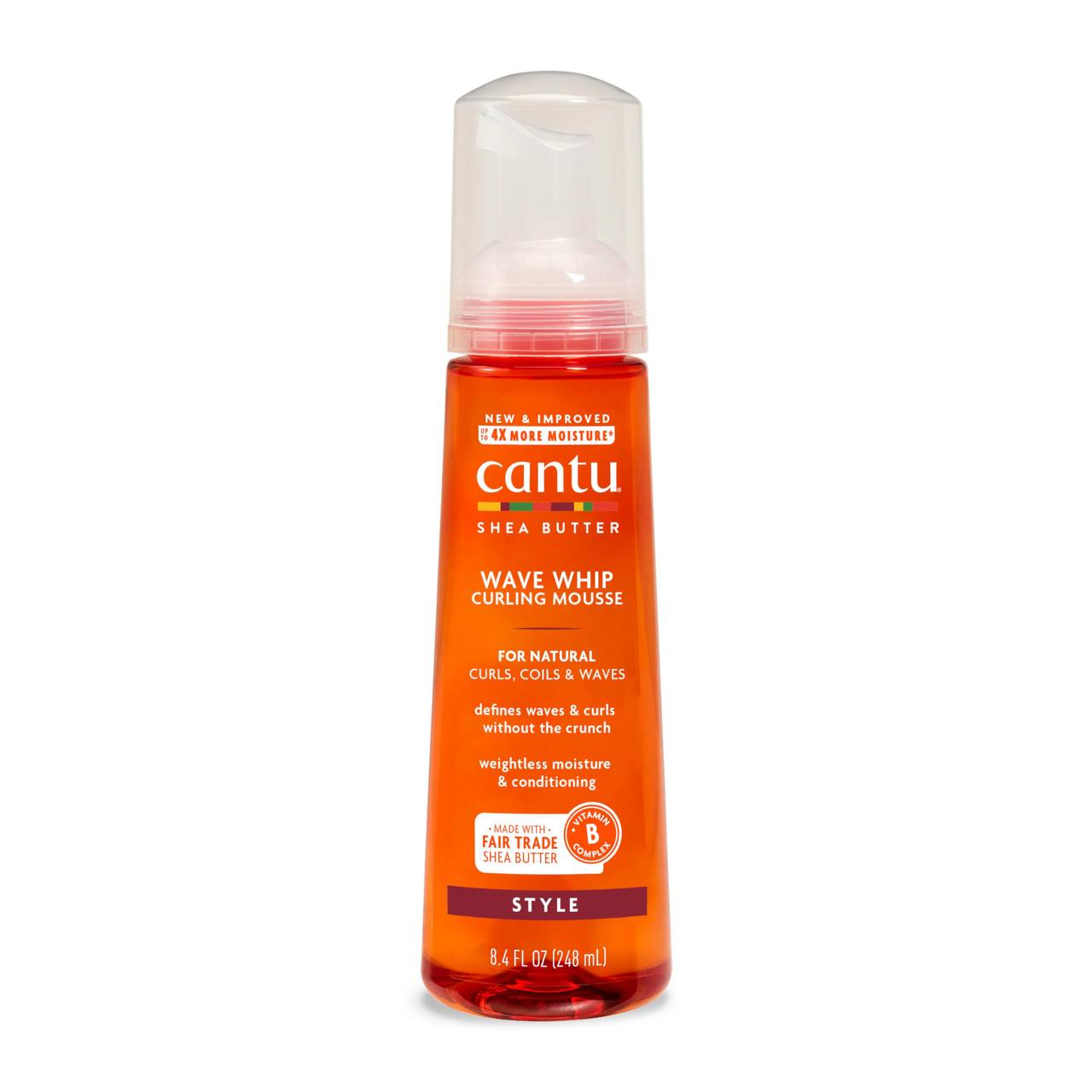 كانتو موس للشعر الكيرلي - CANTU NATURAL HAIR WAVE WHIP CURLING MOUSSE