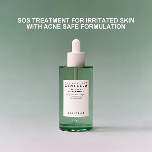 سيروم سينتيلا المهدئ للحبوب بالشاي تي-تريكا – SKIN1004 Madagascar Centella Tea-Trica Relief Ampoule 100 ml