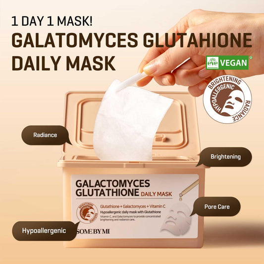 Galactomyces Glutathione Daily Mask – من Some By Mi ماسك الجلوتاثيون للتفتيح