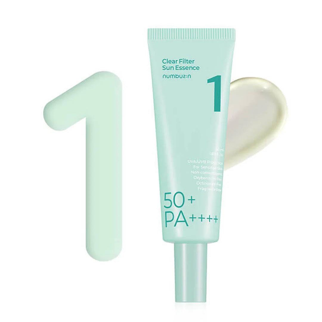 numbuzin No.1 Clear Filter Sun Essence SPF50+ PA++++