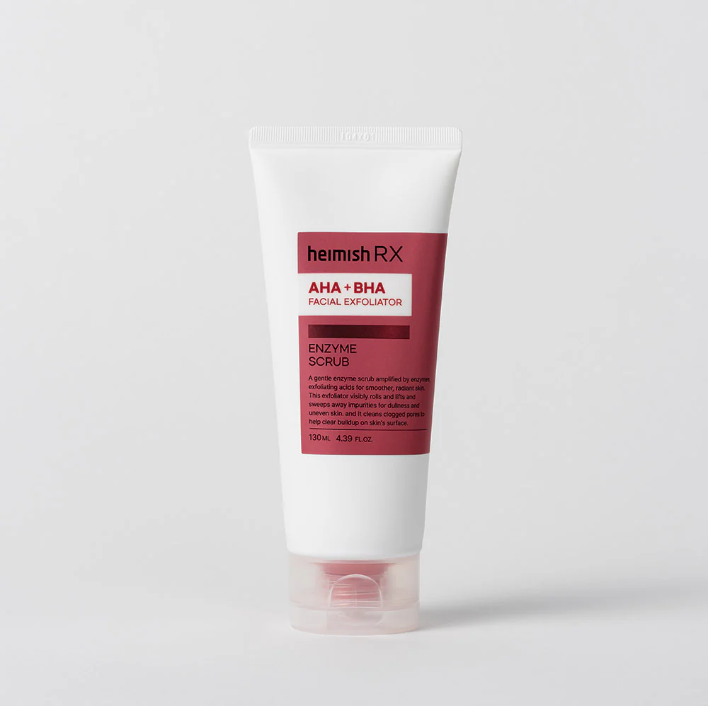 مقشر انزيمي للوجه باحماض الفواكه من هيميش Heimish RX AHA + BHA Facial Exfoliator (Enzyme Scrub)