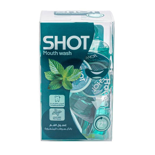 SHOT Mouth Wash – الأزرق (Mint)
