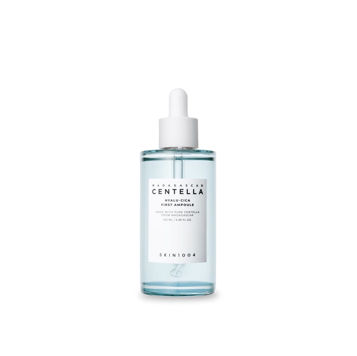 SKIN1004 Madagascar Centella Hyalu-Cica First Ampoule 100ml سيروم لترطيب وتهدئة البشرة بمستخلص السنتيلا الآسيوية النقية من مدغشقر مع مزيج الهيالورونيك أسيد + Hyalu-Cica Complex