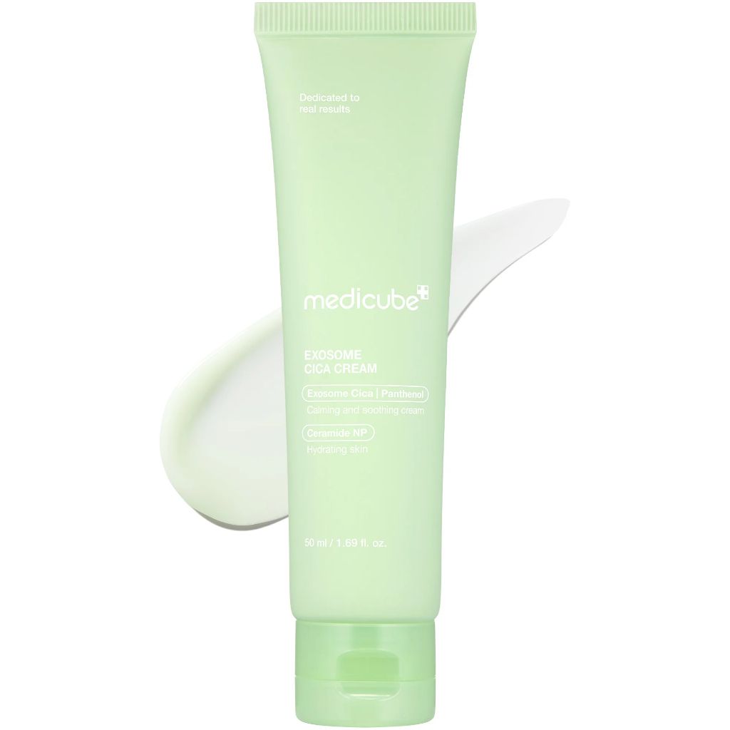 كريم مرطب ميديكيوب المهدئ بالإكسوسوم والسيكا Medicube Exosome Cica Cream 50ml