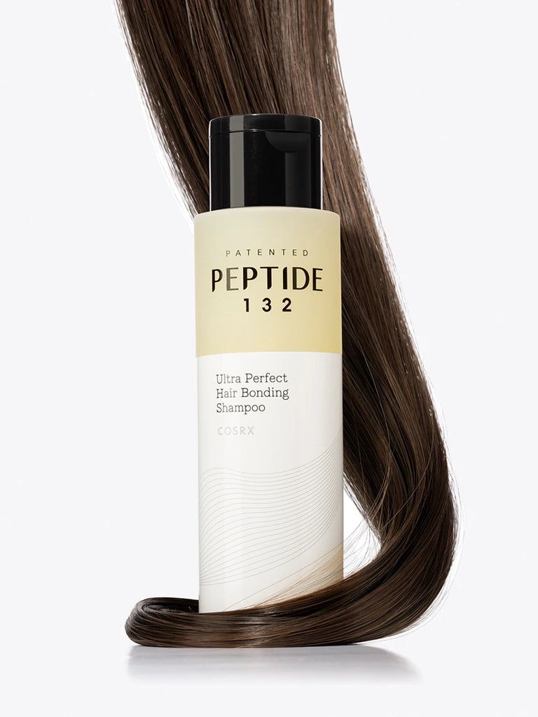 COSRX Peptide 132 Ultra Perfect Hair Bonding Shampoo شامبو معزز بالببتيد لإصلاح وتقوية الشعر لجميع أنواع الشعر