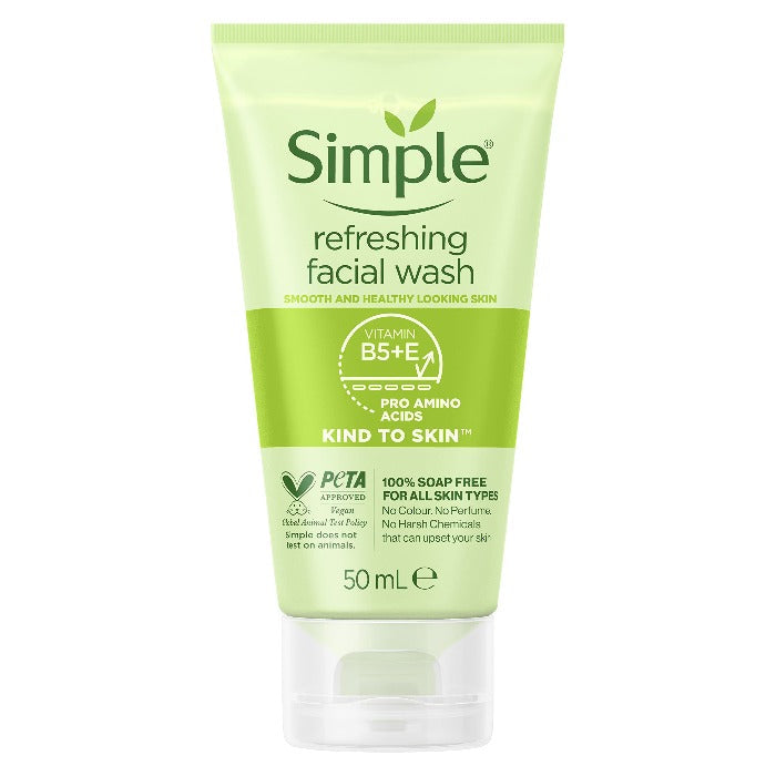 سمبل غسول جيل منعش للوجه SIMPLE KIND TO SKIN REFRESHING FACIAL WASH GEL