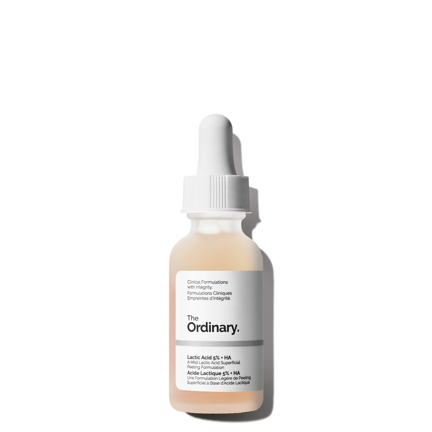 سيروم لاكتيك اسيد 5% مع هيالورونيك اسيد من اوردنري THE ORDINARY LACTIC ACID 5% + HA