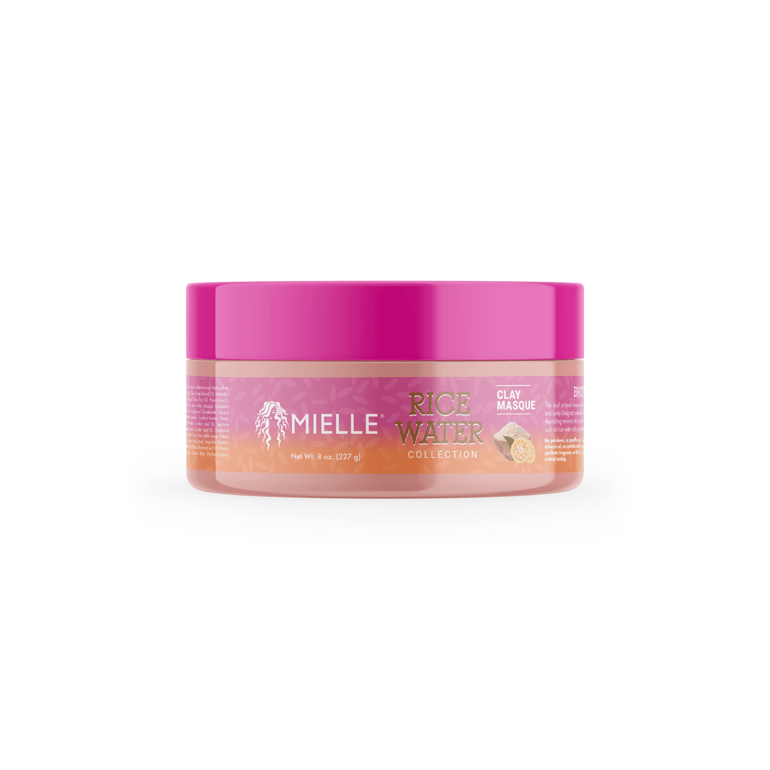 ميلي قناع ماء الأرز الطيني MIELLE RICE WATER CLAY MASK - 227G