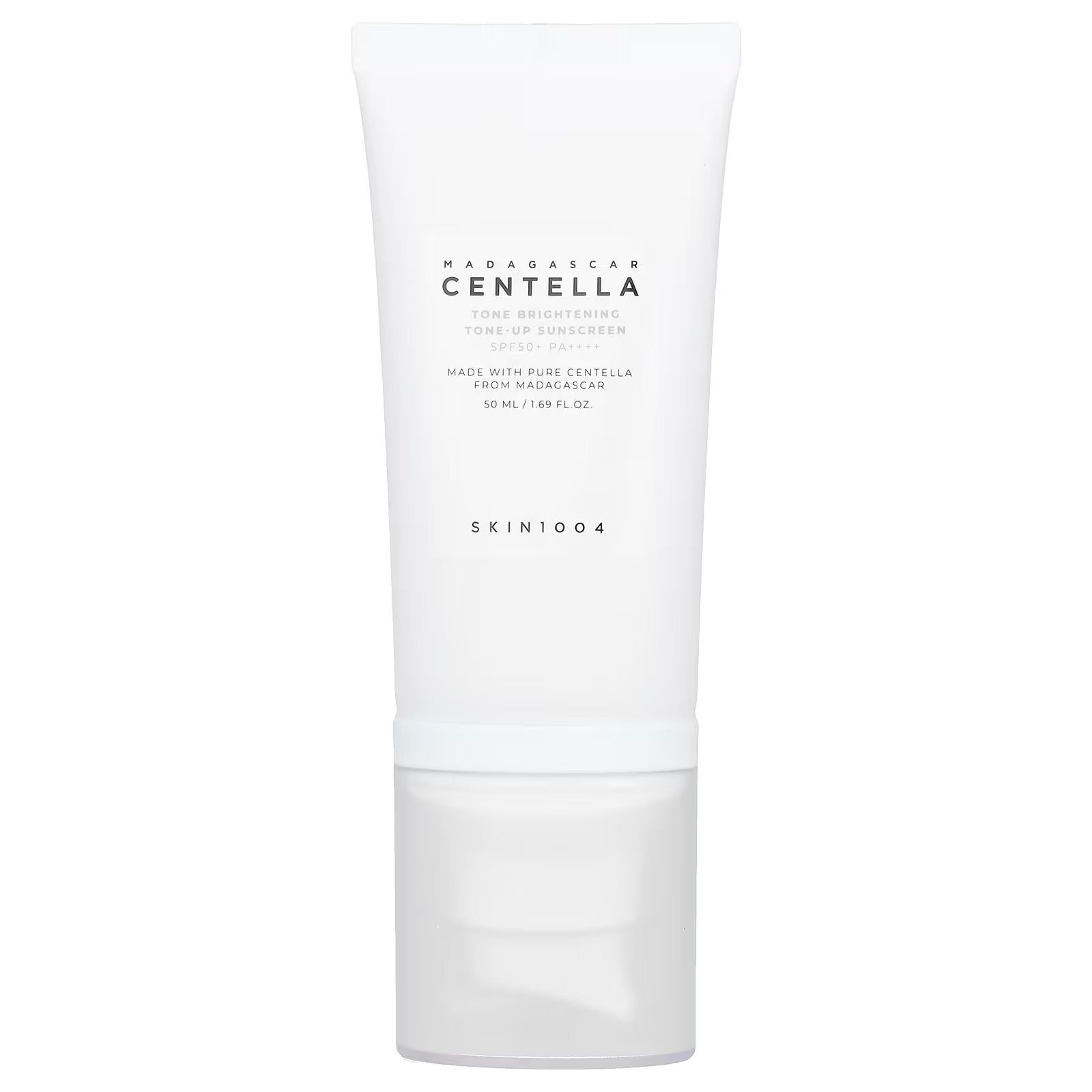 واقي شمس مدغشقر لتفتيح البشرة واقي سنتيلاالابيض SKIN1004 Madagascar Centella Tone Brightening Tone-Up Sunscreen