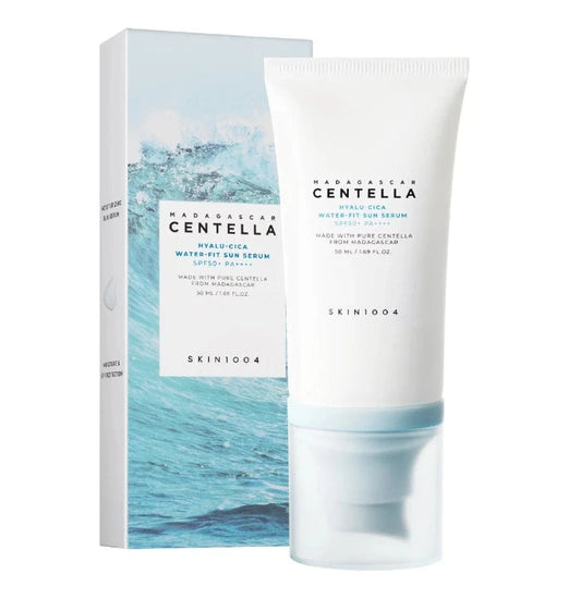سكين1004 واقي شمسي بقوام مائي )SKIN1004 MADAGASCAR CENTELLA HYALU CICA WATER FIT SUN SERUM