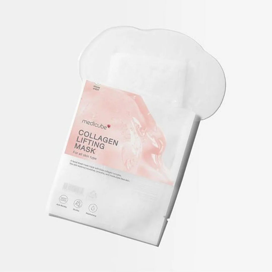 ماسك الكولاجين ليفتينغ من Medicube – لتعزيز شد البشرة وترطيبها بعمق (1EA) COLLAGEN LIFTING MASK 27g