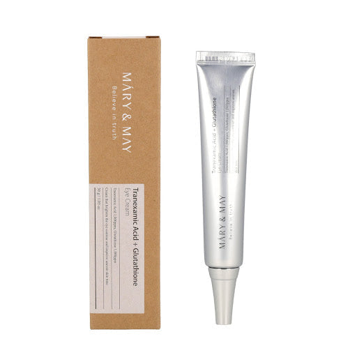ماري اند ماي كريم العين بحمض الترانيكساميك + الجلوتاثيون MARY & MAY TRANEXAMIC ACID + GLUTATHION EYE CREAM