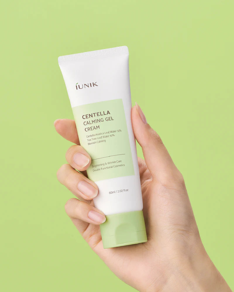 جل كريم مرطب ومهدئ للبشرة الدهنية والمختلطة بالسنتيلا من آيونيك iUNIK Centella Calming Gel Cream
