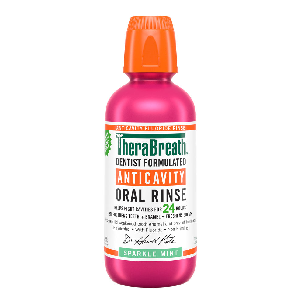 غسول الفم بالنعناع من ثيرابريث Anticavity Oral Rinse - Sparkle Mint