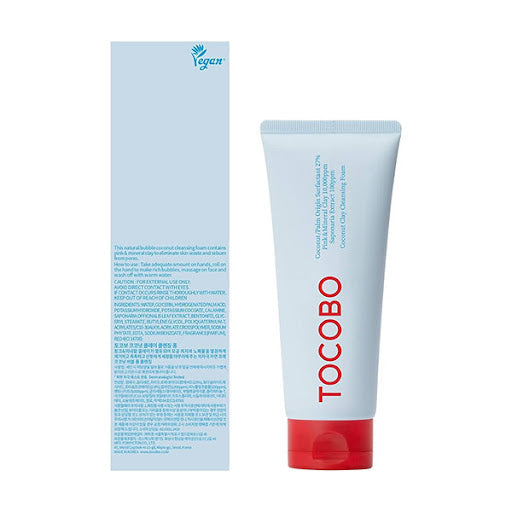 توكوبو غسول الطين الرغوي TOCOBO CLAY CLEANSING FOAM