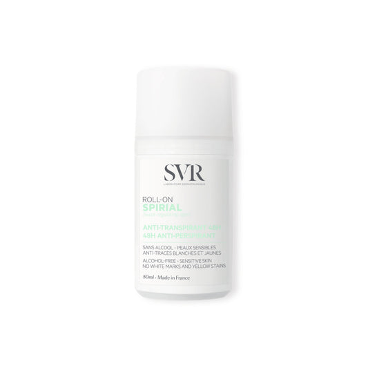 اس في ار رول مزيل العرق المضاد للتعرق 48 ساعة SVR SPIRIAL ANTI PERSPIRANT ROLL ON DEODORANT 48H