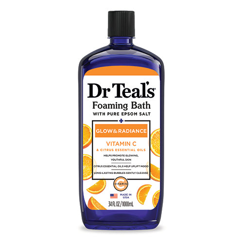 غسول الأستحمام الرغوي بالفيتامين سي للتوهج والاشراق - Glow & Radiance Foaming Bath with Vitamin C