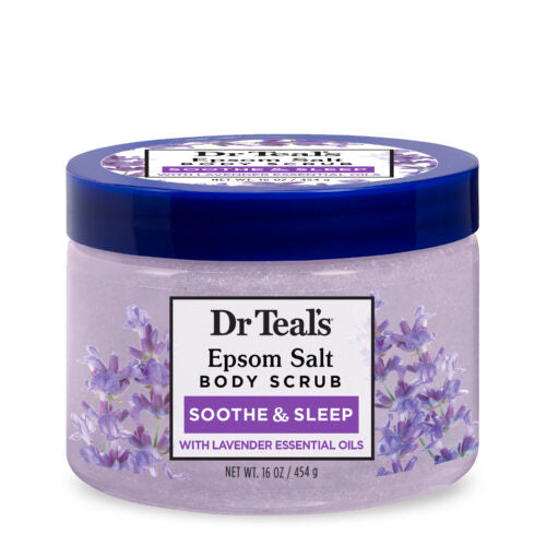 مقشر الجسم بالخزامي - Soothe & Sleep Epsom Salt Body Scrub with Lavender