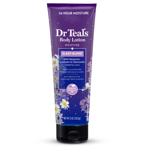 لوشن النوم مع الميلاتونين واللافندر والزيوت الأساسية للبابونج - Sleep Lotion with Melatonin, Lavender & Chamomile Essential Oils