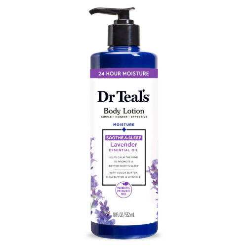 لوشن الجسم المرطب برائحة اللافندر -Soothe & Sleep Body Lotion with Lavender