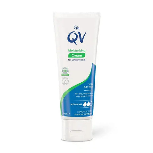 كيو في, كريم المرطب للبشرة الحساسة QV Cream Moisturiser For Sensitive Skin