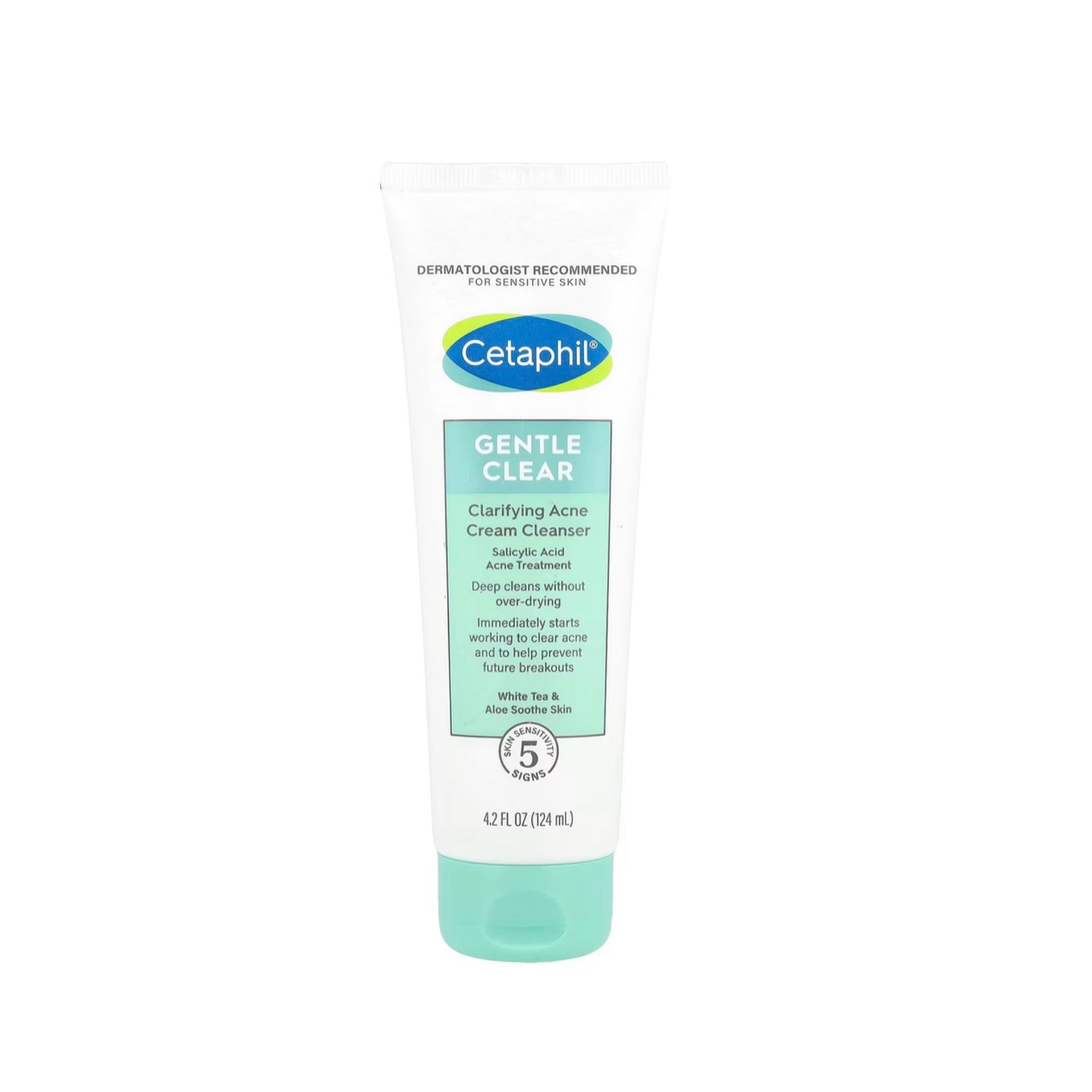 سيتافيل غسول لطيف منقي للوجه من حب الشباب - CETAPHIL GENTLE CLEAR CLARIFYING ACNE CREAM CLEANSER