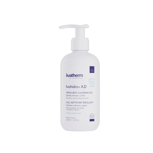 غسول الجل المرطب والمهدئ - Ivahidra+ A.D Gel