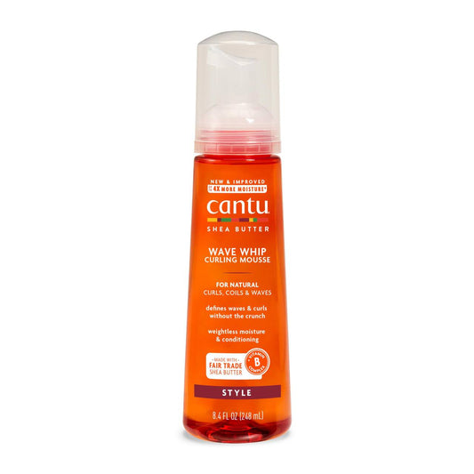 كانتو موس للشعر الكيرلي - CANTU NATURAL HAIR WAVE WHIP CURLING MOUSSE