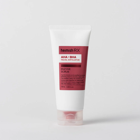 مقشر انزيمي للوجه باحماض الفواكه من هيميش Heimish RX AHA + BHA Facial Exfoliator (Enzyme Scrub)