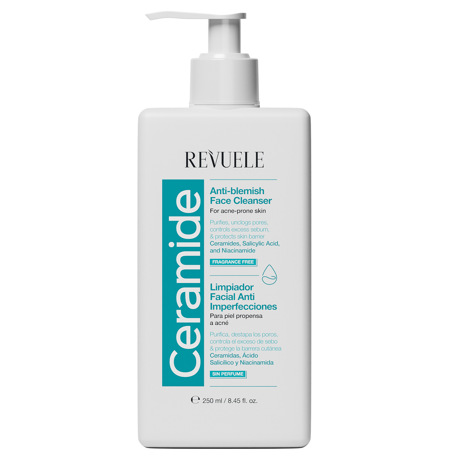 REVUELE CERAMIDE ANTI-BLEMISH FACE CLEANSER