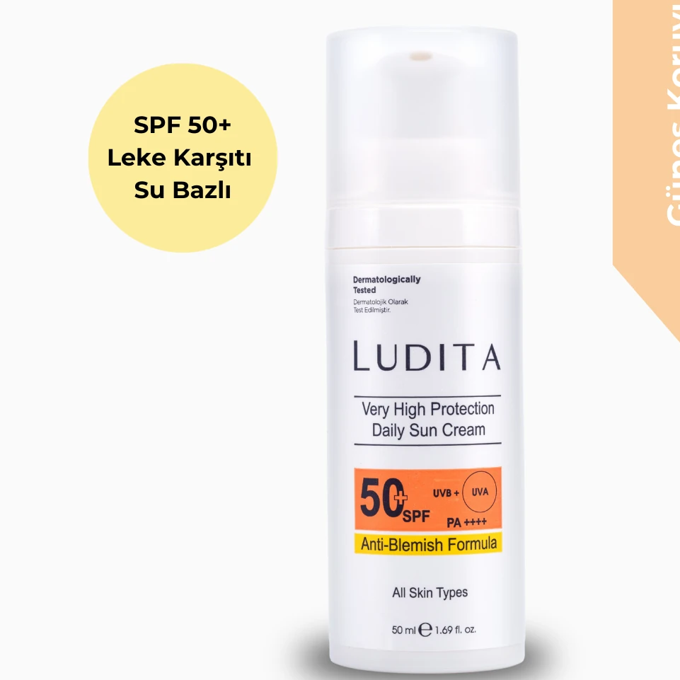 Ludita High Protection, Anti-Spot, Daily Face Sunscreen