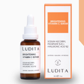 Ludita Illuminating, Tone-Equalizing Vitamin C Serum (Vitamin C 10% + Hyaluronic Acid 2%)