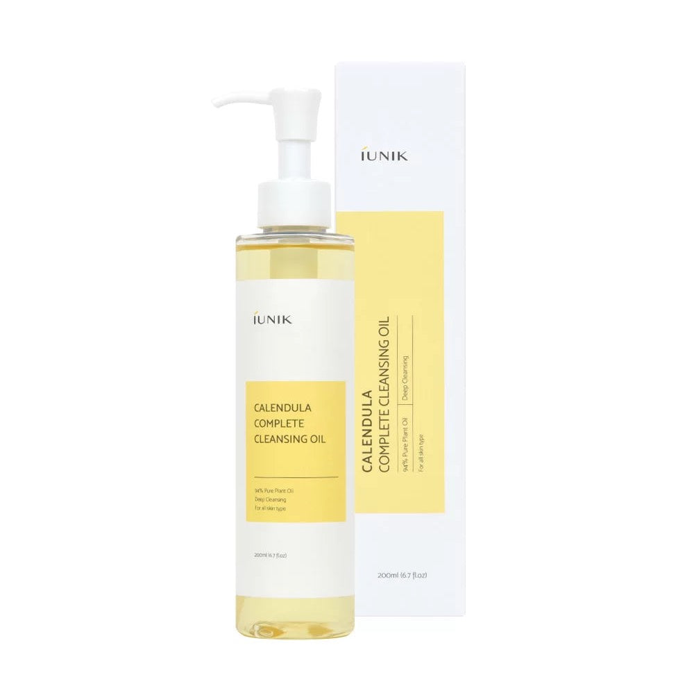 iUNIK Calendula Complete Cleansing Oil – 200ml غسول زيتي من اي يونيك