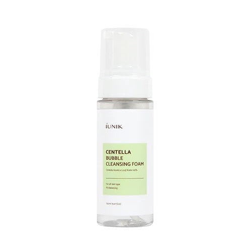iUNIK Centella Bubble Cleansing Foam – فوم تنظيف بفقاعات السينتيلا (150ml) من اي يونيك