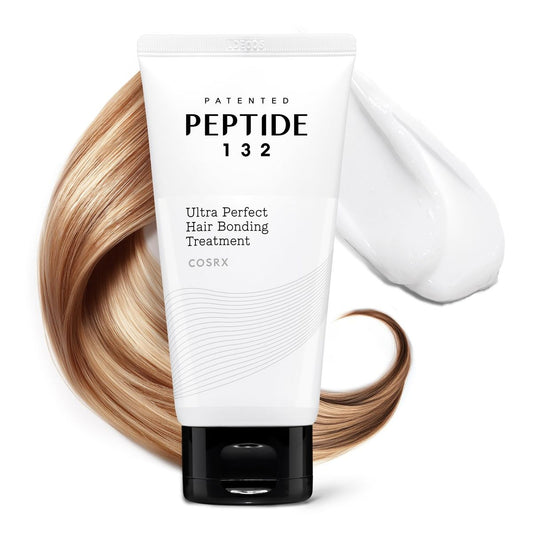 معالج الشعر **COSRX PEPTIDE 132 Hair Bond Repair Treatment** هو الحل الأمثل للشعر التالف، الجاف، والمتقصف