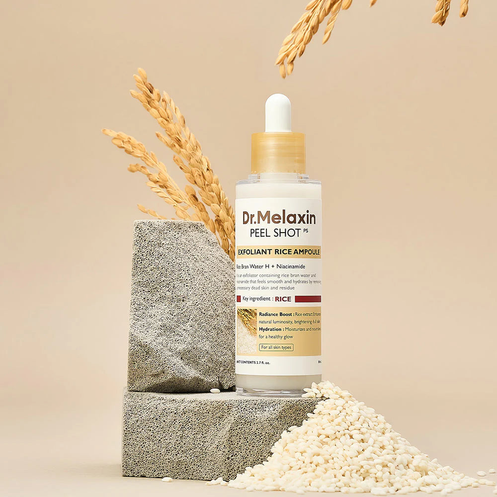 Dr. Melaxin Peel Shot Exfoliant Rice Ampoule